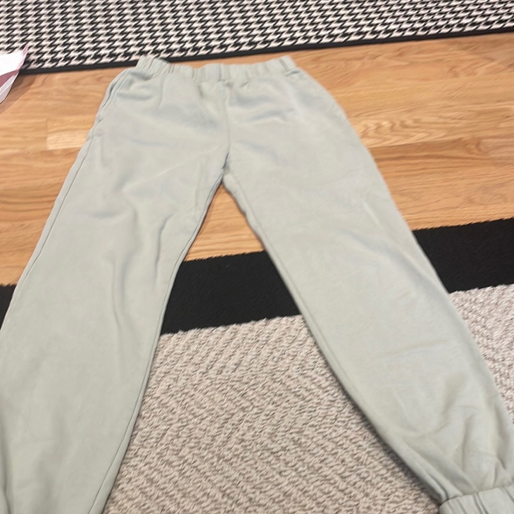 Green brandy sweatpants